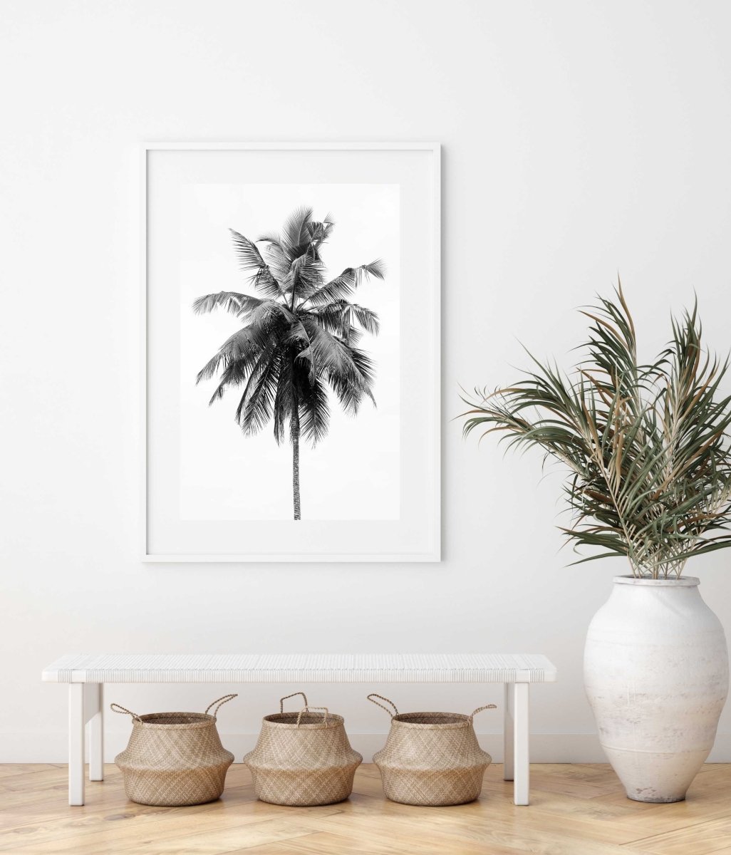 Framed Artwork with a white frame in an office space