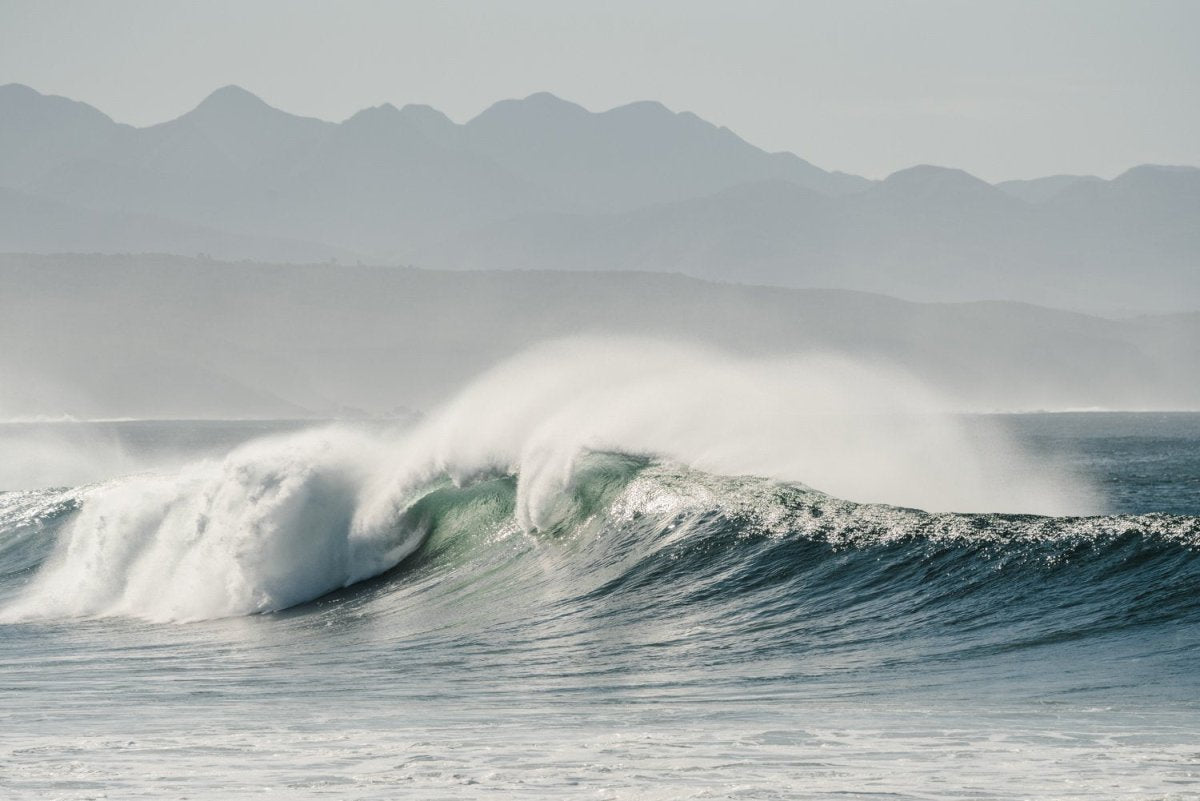 Wave breaking in Plettenberg Bay wall art