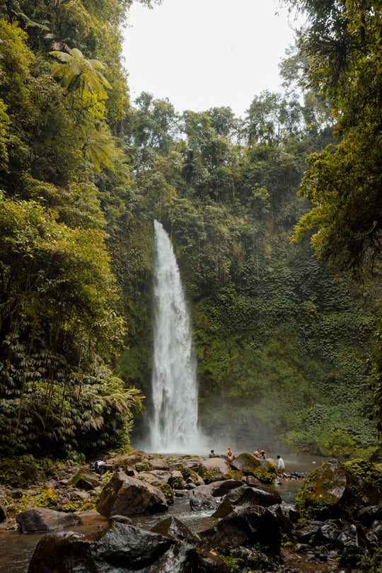 Nungnung waterfall in Indonesia, Bali.