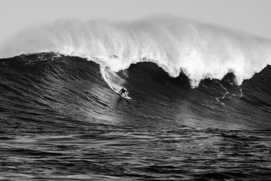 Image of Fabian Campagnolo surfing at Dungeons wave in Hout Bay, Cape Town, South Africa.