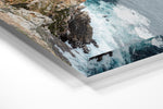 Lighthouse at Cape Point with windy ocean in an acrylic/perspex frame