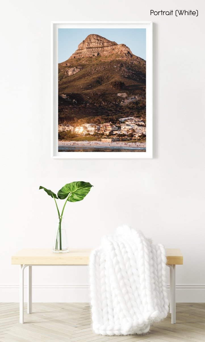 Lion's Head and Camps Bay Beach at Sunset