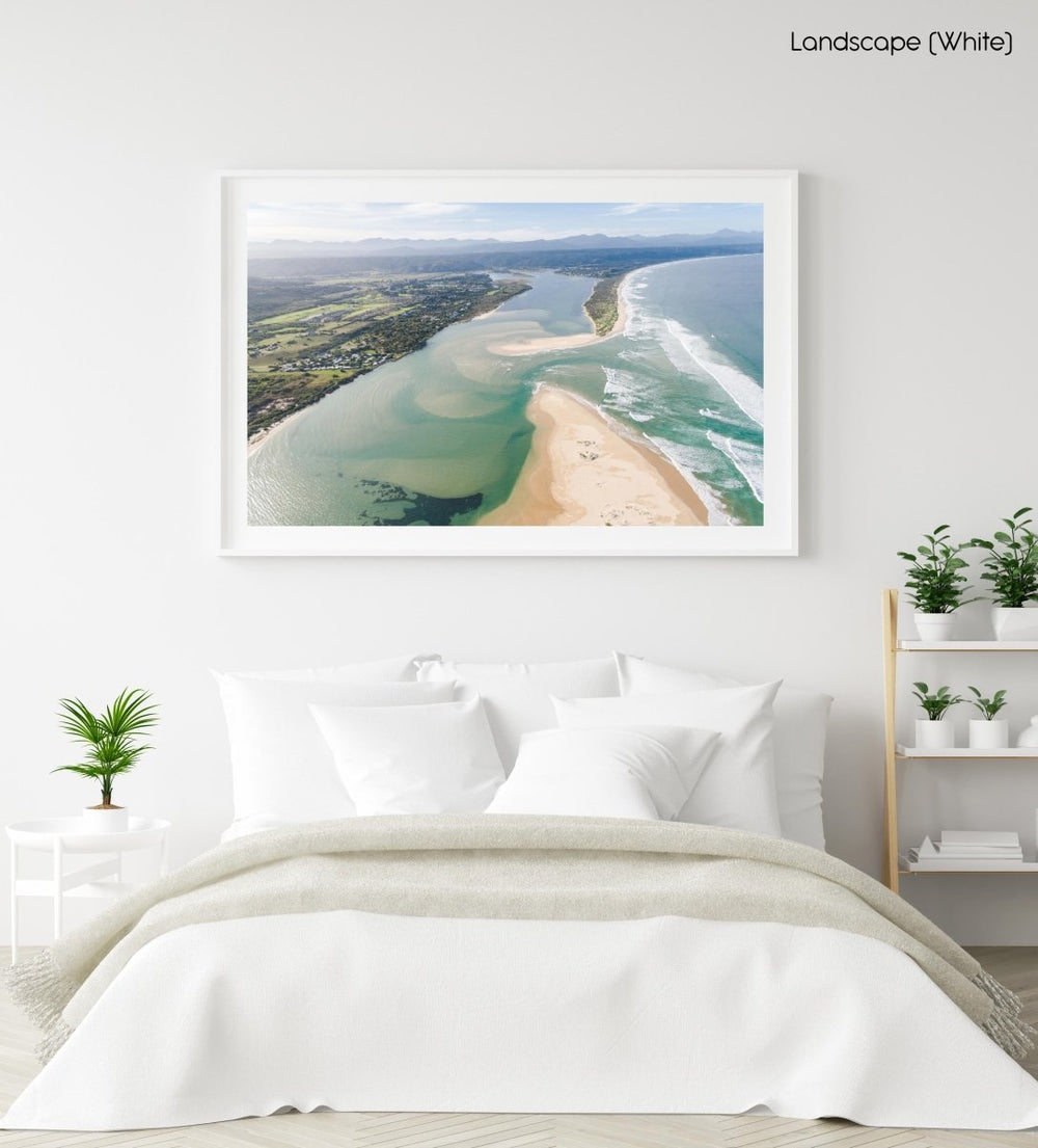 River meets ocean at Plett