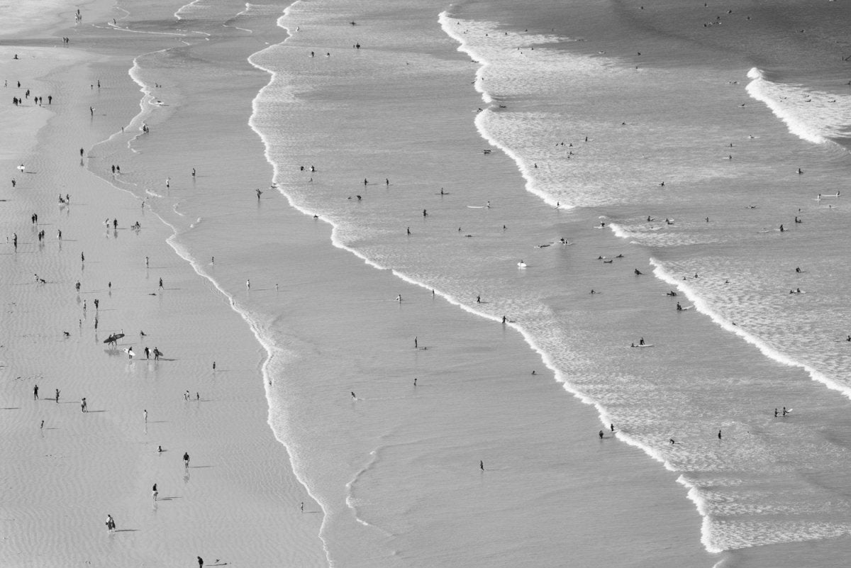 Muizenberg Beach from above