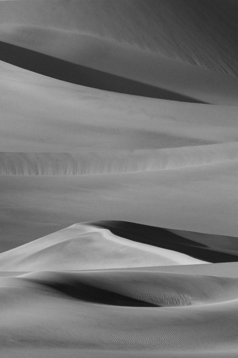 Sand dunes in Swakopmund, Namibia.